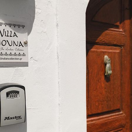 Villa Nouna Líndos Exteriör bild